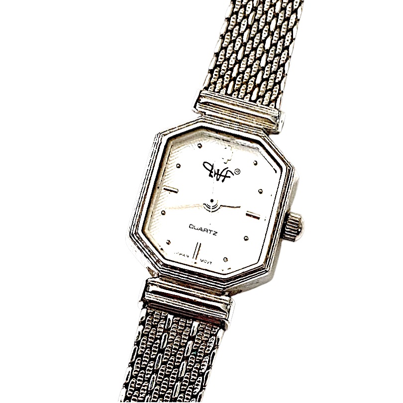 Diane Von Furstenberg Silver Mesh Watch